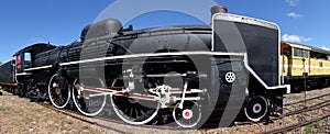 Old Steam Engine Panorama