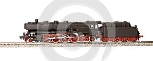 Old steam loco model