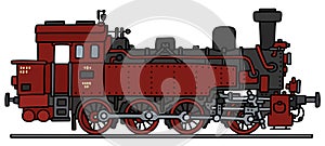 Old steam locomotive