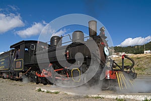 Old Steam Locomotive Touristic Train