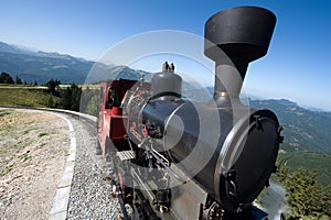 Old steam train