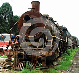 Old Steam Train