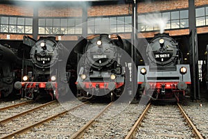 Old steamer locomotives