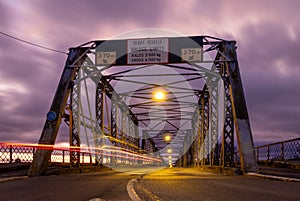 The Old Steel Bridge Of Whanganui