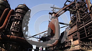 Old steel factory in Dolni Vitkovice, Ostrava, Czech Republic