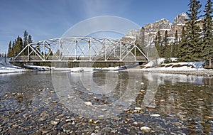 Old Steel Truss Bridge at Castle Junction