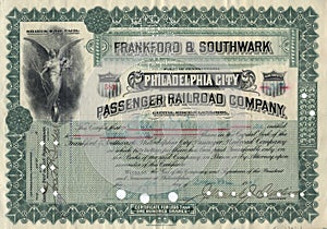 Old Stock Certificate 3