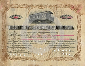 Old Stock Certificate 3