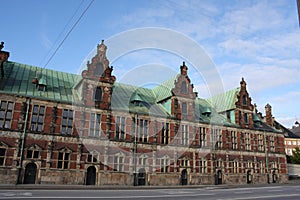 Old stock exchange building in Copenhagen, Denmark