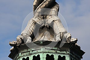 Old stock exchange building in Copenhagen, Denmark