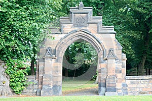 Old Stone archway entrance