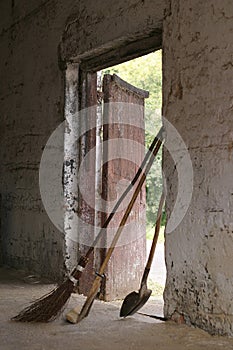 Old stone barn