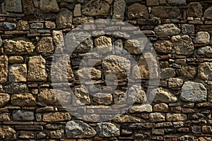 old stone and brick wall background