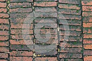 Old stone brick wall background texture.