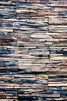 Old stone brick wall background.