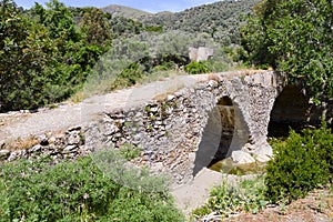 Old stone bridge with arches