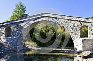 Old stone bridge at Greece