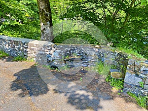 Old stone bridge Isle of Man