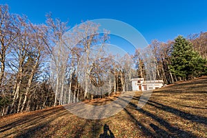 Old Stone Cow Shed on Lessinia High Plateau - Verona Province Italy