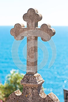 Old stone cross