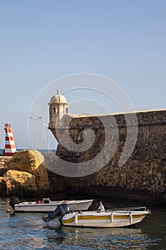 Old stone fort in Lagos city