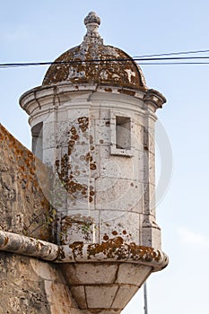 Old stone fort in Lagos city