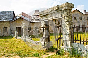 Old stone gate