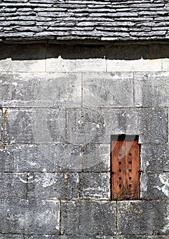 Old stone house exterior