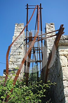 Old stone house in Samothrace