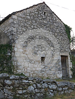 Old stone house are a specificity of the Mediterranean