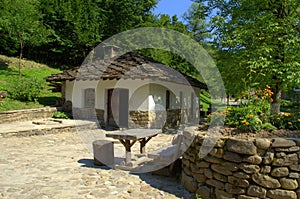 Old stone houses in Etar,Bulgaria