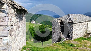 Old stone houses in the `Kingdom of Mumjidam`