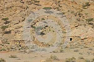 Old Stone Houses in a Wadi