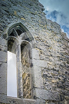 Old stone Irish church