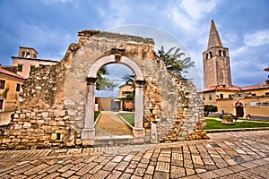 Old stone landmarks of Porec photo