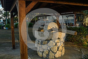 An old stone mill near a restaurant in Cyprus 9