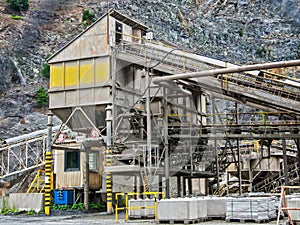 Old stone mine near Poprad in North Slovakia