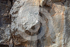 Old Stone mountain texture background