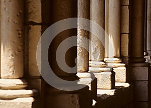 Old Stone Pillars
