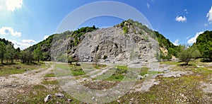 Old stone quarry in Borinka - Slovakia