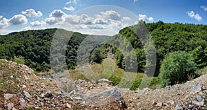 Old stone quarry in Borinka - Slovakia