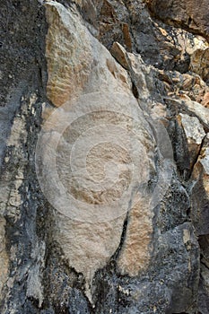 Old Stone mountain texture background