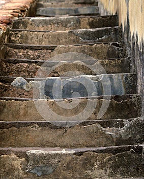 Old stone staircase