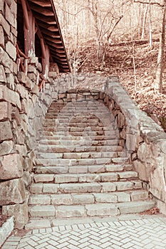 Old Stone Staircase