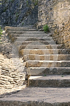 Old stone stairs