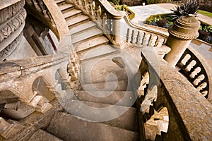 Old stone stairs