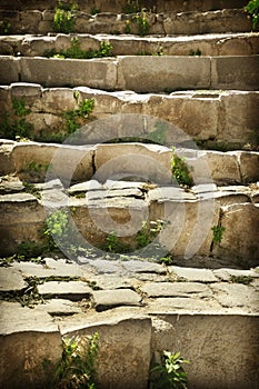 Old stone stairs