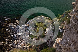 Old stone stairs