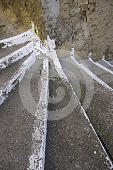 Old stone steps