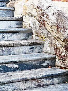 Old Stone Steps photo